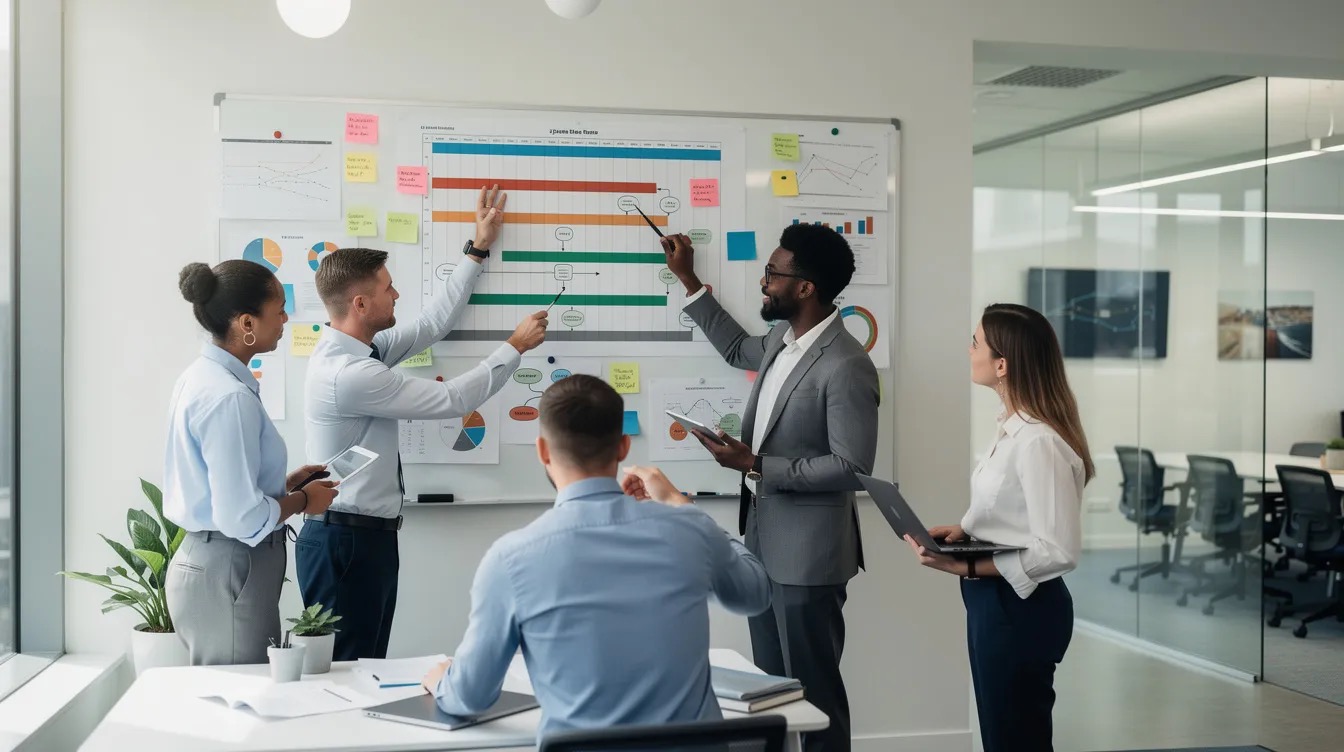 Workshop session mapping governance policies, data controls, and AI decision risk.