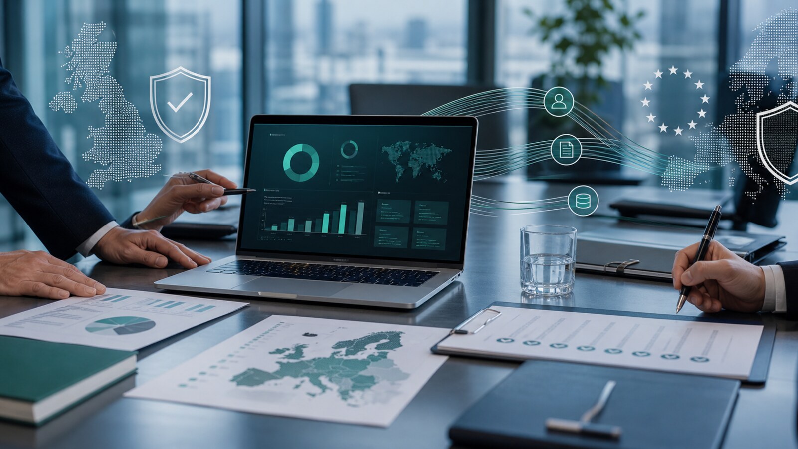 GDPR due diligence review showing acquirers assessing data protection records, processor contracts and inherited privacy risk.