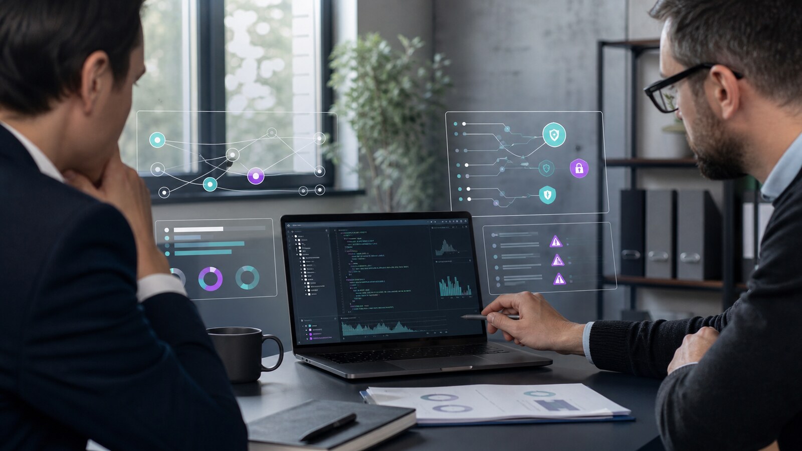 Source code due diligence review showing investors assessing code quality, security patterns and maintainability risk.
